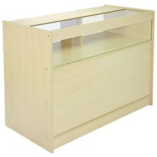 Retail Maple Counter Display