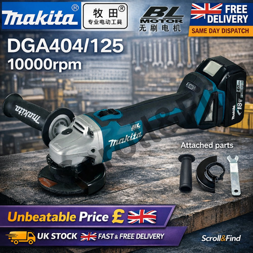 Makita 18v 125mm - makita,