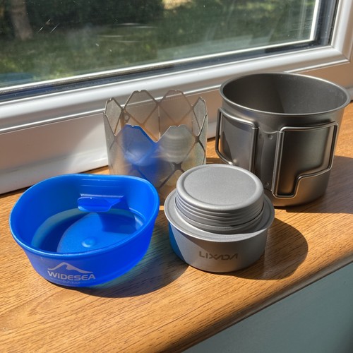 450ml titanium cup - titanium,