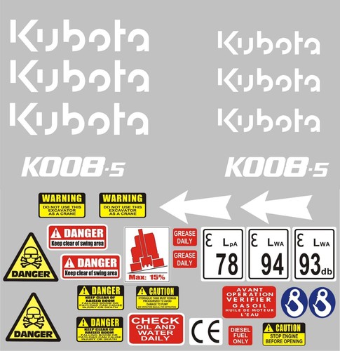 Decal sticker set - sticker,