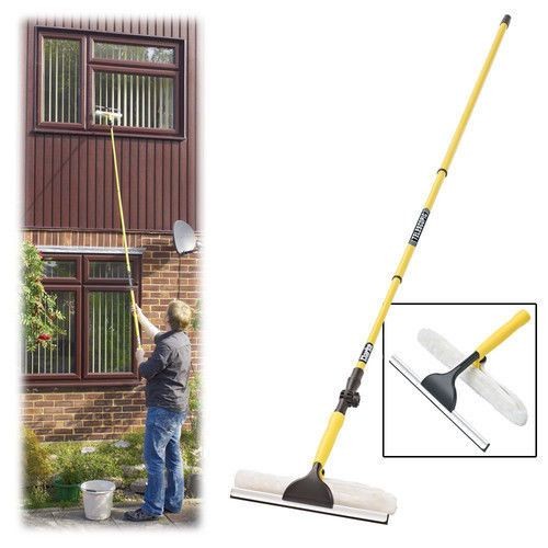 Telescopic window cleaner - 3.5m,