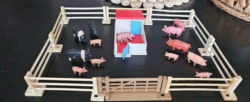 Britains farm vintage pig sty - britains,