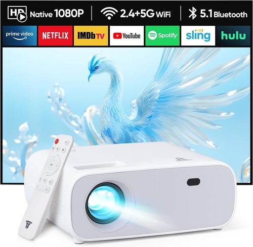 Projector led wifi mini - 5g,