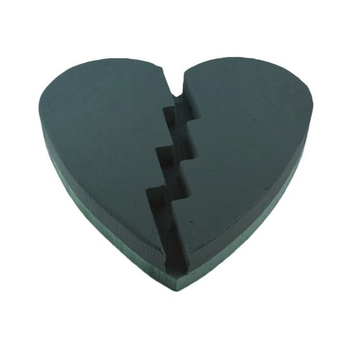 Broken heart floral - broken,