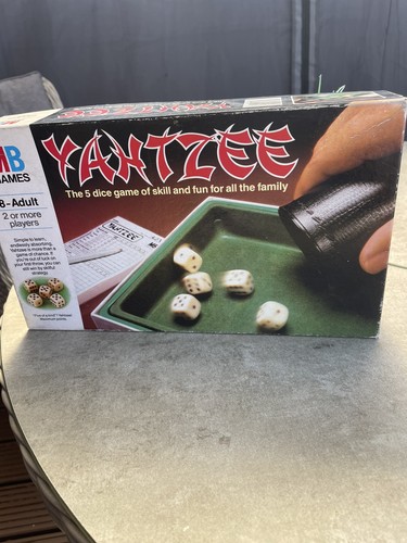 Vintage 1982 games yahtzee - vintage,