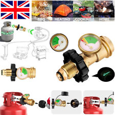 High Low Gas Pressure Gauge Level Indicator POL Propane LPG Bottle Cylinder QCC1