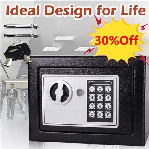 16l large safe steel - 16l,