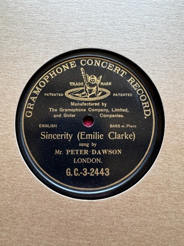 78rpm bass peter dawson - bass,,