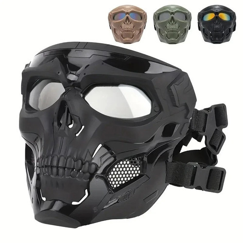 Tactical airsoft skull face - tactical,
