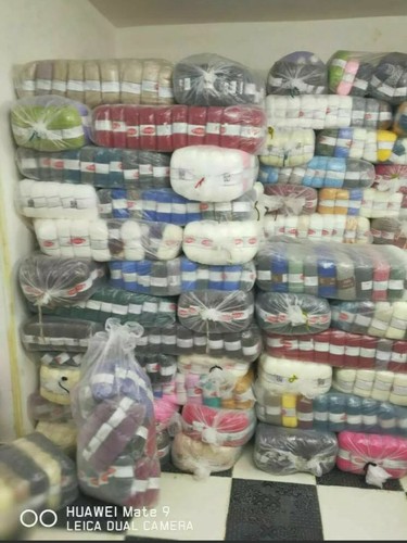 Knitting wool box mix joblot - wool, (joblot