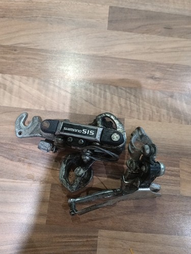 Shimano sis front and rear - and,