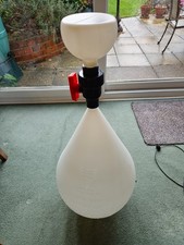 7.9G Fast Fermenter kit - connical beer fermenter with all parts and manual.