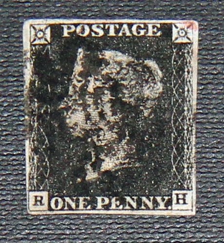 1840 one penny - qv, 1d