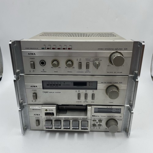 Aiwa system a25 amplifier r25 - a25,