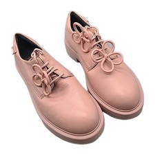 Camper TWINS Pink leather shoes oxfords lace up lightweight women sz 7.5/38