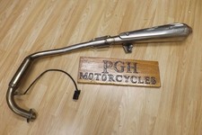 AJS Cadwell 125 2024 model complete exhaust with lambda sensor