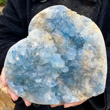 9.47LB  Rare Blue Crystal Cave - Natural Crystal Mineral Specimen