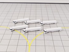 6x White FUEL TANKER/BOWSER