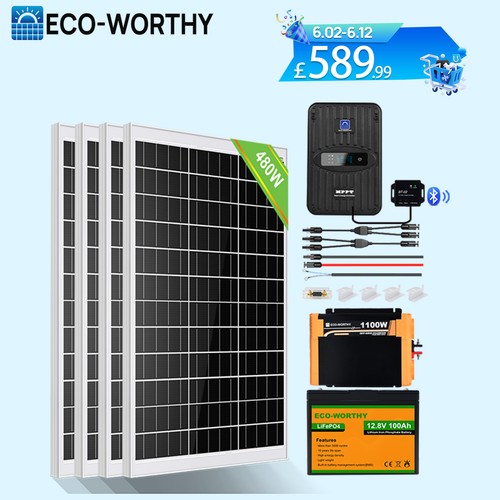 480w watt 12v - 12v, panel