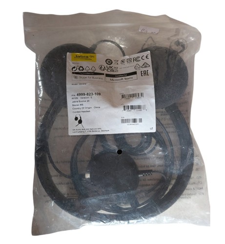 Jabra corded headset evolve - jabra,