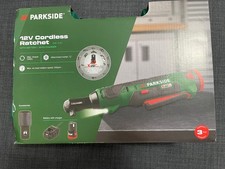 Parkside 12v Cordless Ratchet Wrench Set With Battery + charger