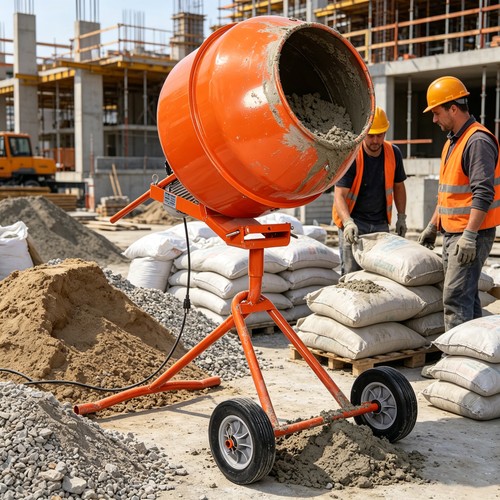 Portable concrete - ft,