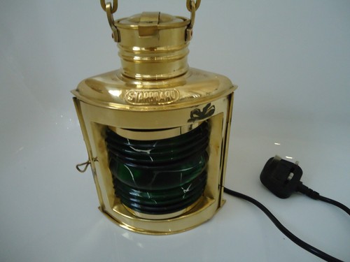 Ships starboard electric brass - ships,