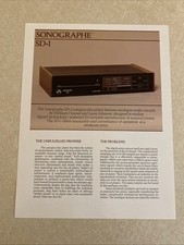 Conrad Johnson Sonographe SD-1