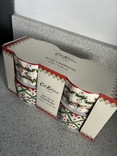 Cath Kidston NEW Set of Four Christmas/Festive Stoneware Ramekins 185ml - Boxed