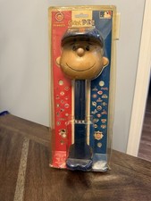 Giant PEZ Dispenser Charlie Brown Wearing A New York Yankees Baseball Cap New