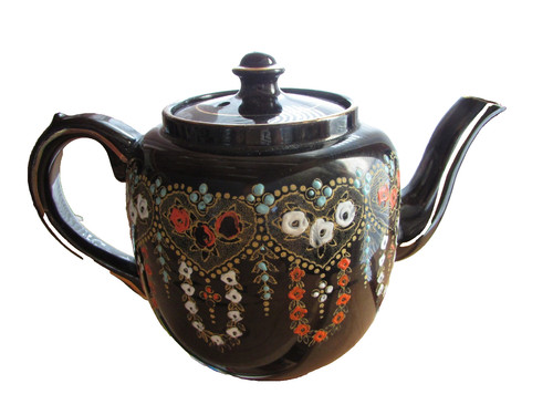 Sudlows burslem england teapot - sudlows,