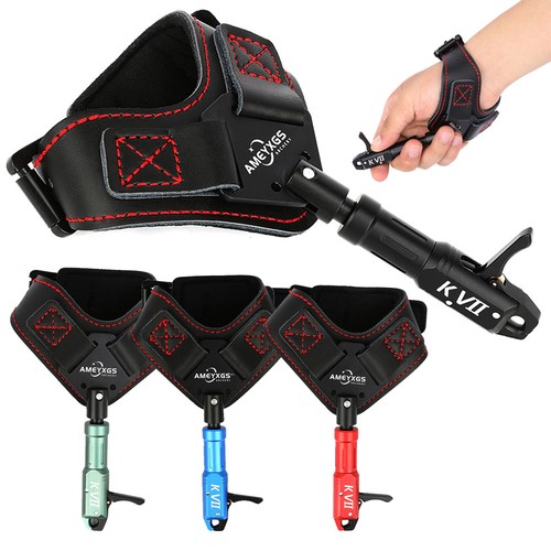 Hunting bow release aids - bow, wrist