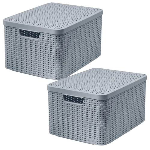 Storage box container - 2x,