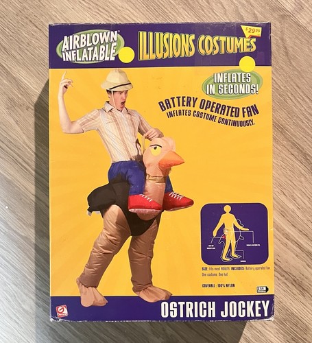 Inflatable illusions ostrich - inflatable,
