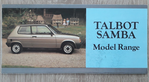 Talbot samba range - talbot,