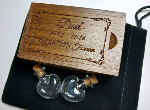 Personalised memorial box lock - personalised,