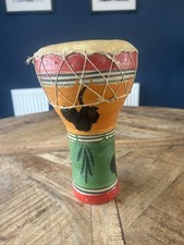 Vintage African Djembe Clay