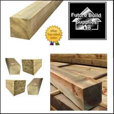 4"x4" Wooden Fence Posts