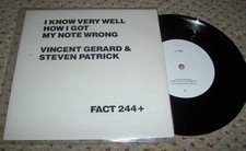 MORRISSEY THE SMITHS I KNOW VERY WELL HOW I GOT MY NOTE WRONG 7"  FACT 244+