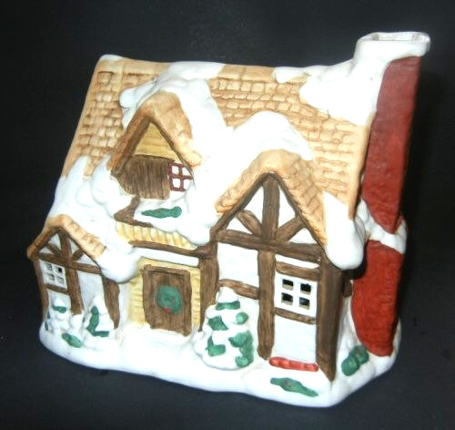 Large vintage village - vintage,