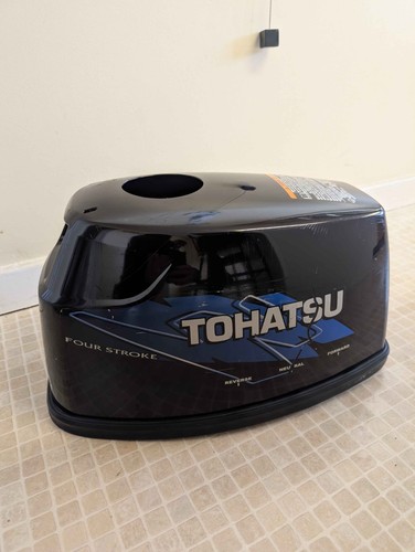 Tohatsu 5hp hood cowling - tohatsu,