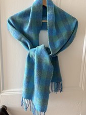 Foxford Irish Wool Scarf Blue/