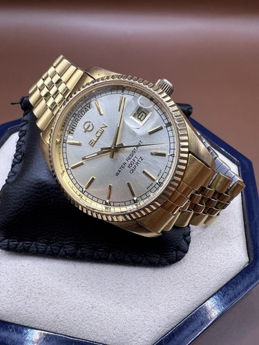 Vintage elgin men quartz - elgin, men’s
