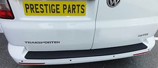 VW Transporter T5 T6 rear bumper load edge BLACK paint protection film 