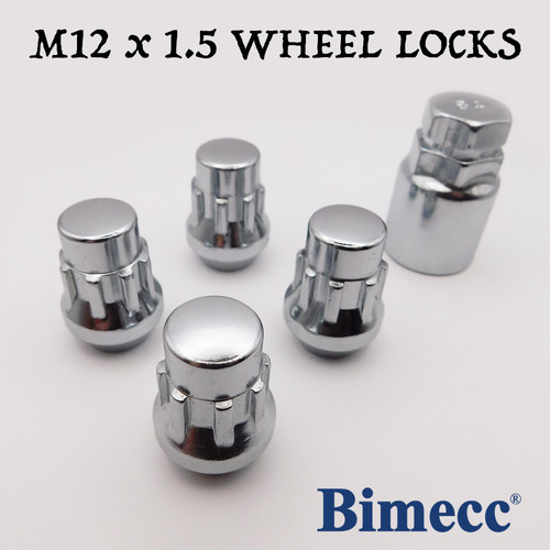 Locking wheel nuts m12x1 - locking,