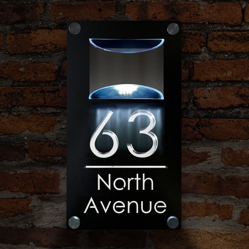 Personalised house number - personalised,