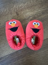 Elmo Slippers Size 3/4 Toddler