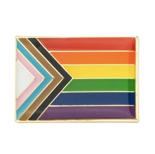 Progress pride gay pin badge - pride,