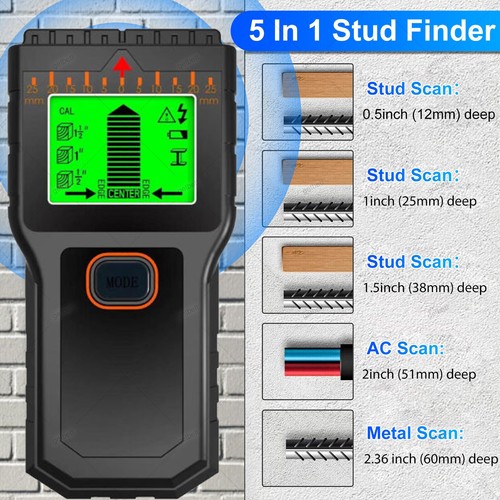 Electric detector wall - in, 1