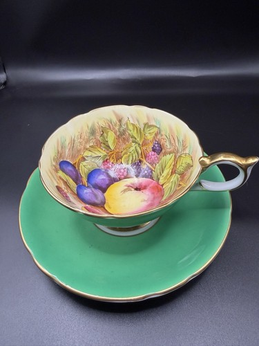 Aynsley orchard gold - orchard, green